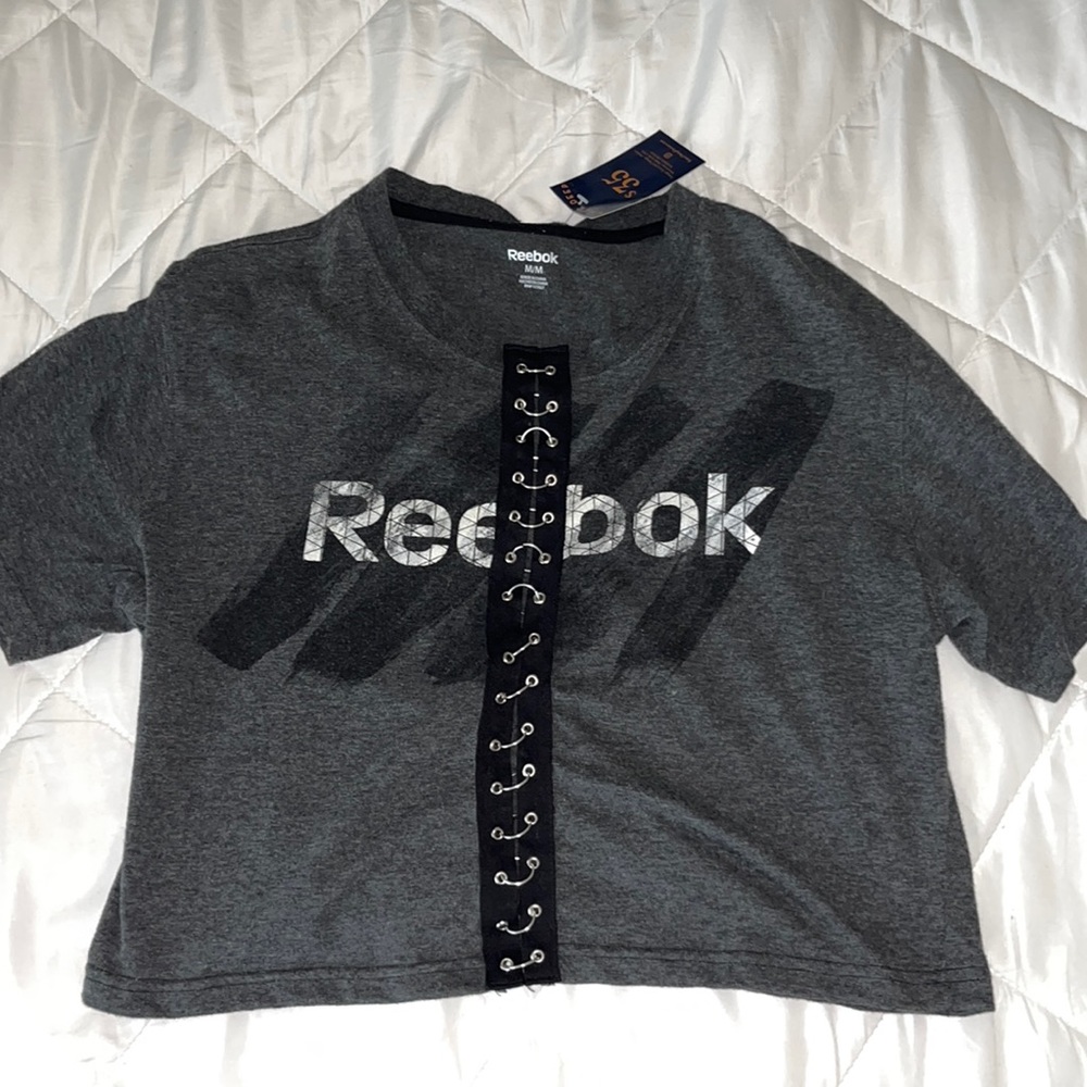 Knee deep denim NWT top